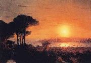 Sunset over the Golden Horn Ivan Aivazovsky